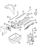 Optional ice maker kit-ice