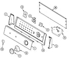 Crosley CW5500W control panel diagram