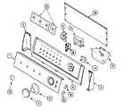 Crosley CW8500W control panel diagram