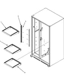 Refrigerator shelves