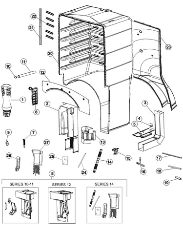 Liner, steamer & reservoir