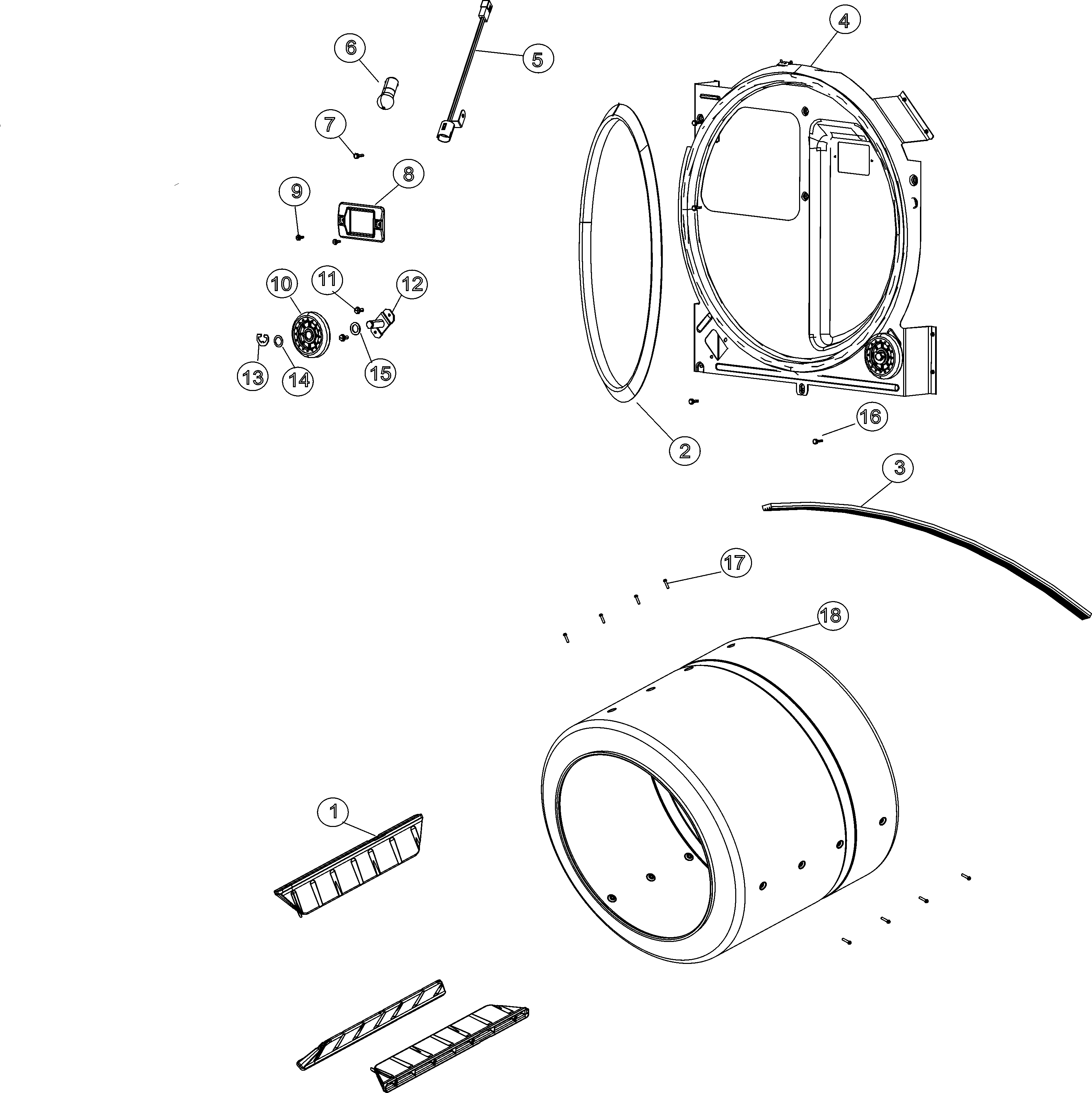 CYLINDER & REAR BULKHEAD