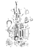 Motor, handle, hose, outerbag