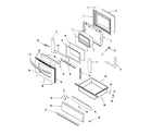 Amana AES5730BAS door/drawer (stl) diagram