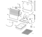 Maytag MQU2057BEW unit compartment & system diagram