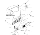 Maytag MSD2652KGW cabinet back diagram
