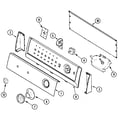 Maytag PAV2300AWW control panel diagram