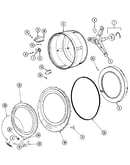 Spinner assembly & outer tub cover(wash)