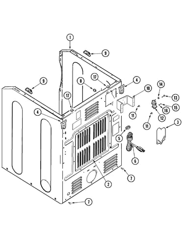 Cabinet-rear