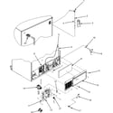 Maytag MSD2651HEW cabinet back (series 10) diagram