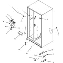 Maytag MSD2651HEW evap fan/crisp light/filter (ser.50) diagram