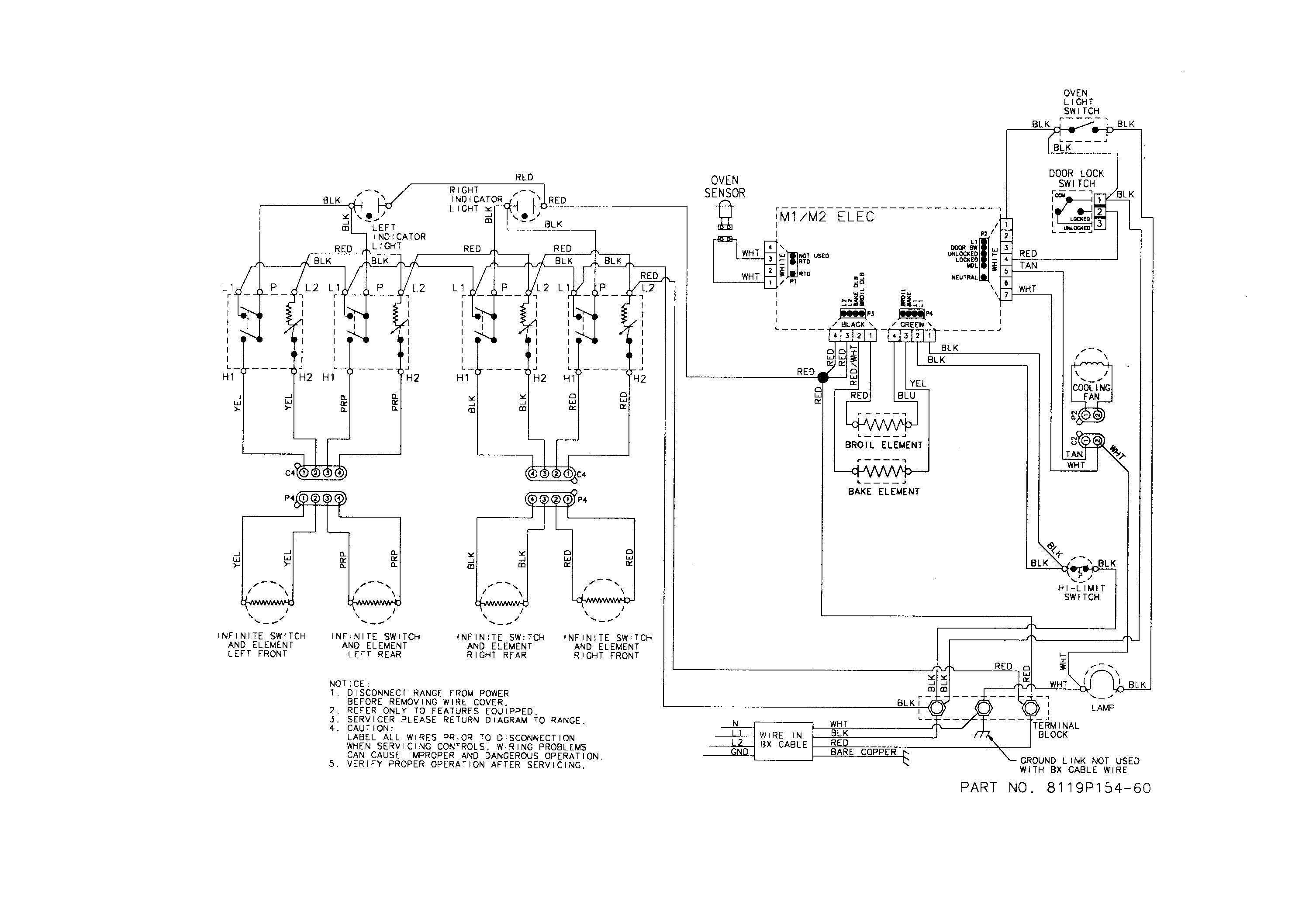 WIRING INFORMATION (MES5552)