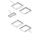 Maytag MFC2061KEQ refrigerator shelves diagram