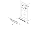 Maytag MQU1654BEW freezer compartment diagram