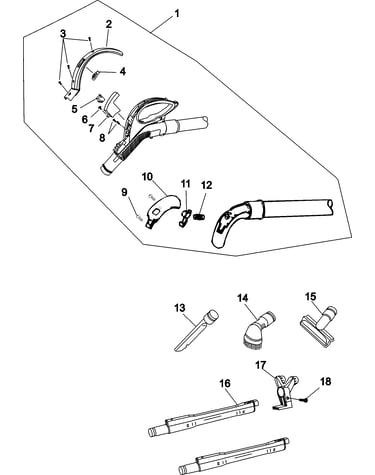 Hose and tools