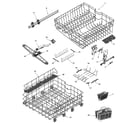 Maytag MDB6601AWW track & rack assembly diagram