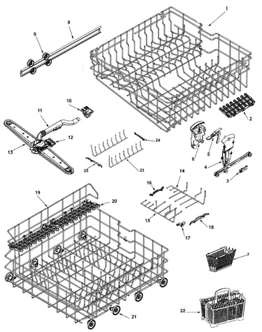 Track & rack assembly