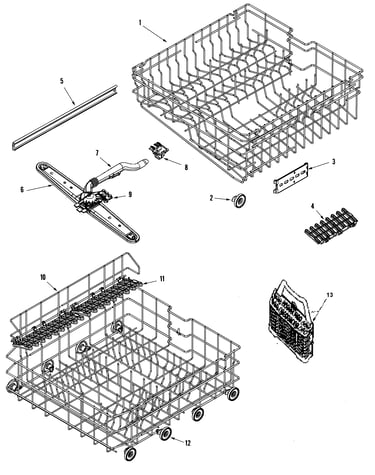 Rail & rack assembly