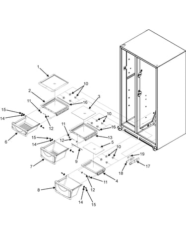 Crisper assembly