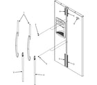 Maytag MSD2656KEU handles (msd2656keu) diagram