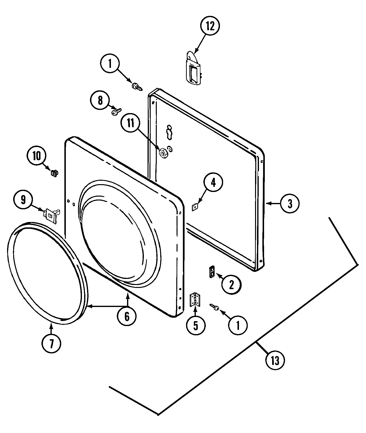 DOOR (LSG7806AAQ)