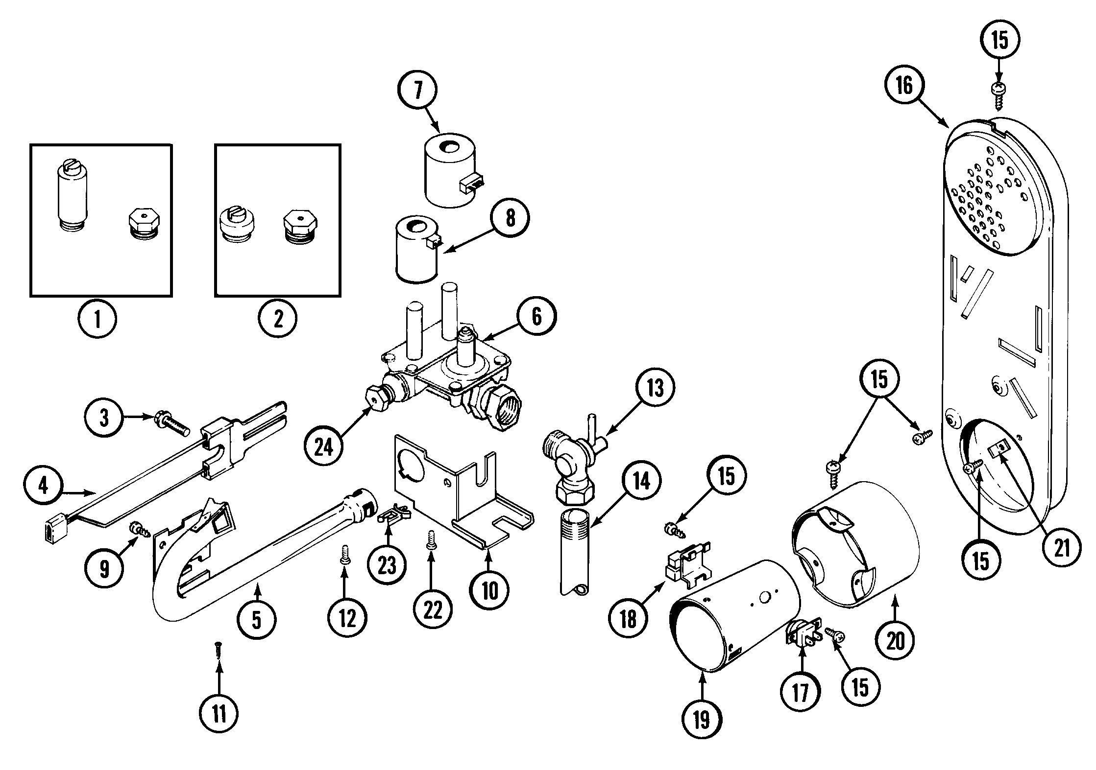 GAS VALVE (LSG7806AAQ)