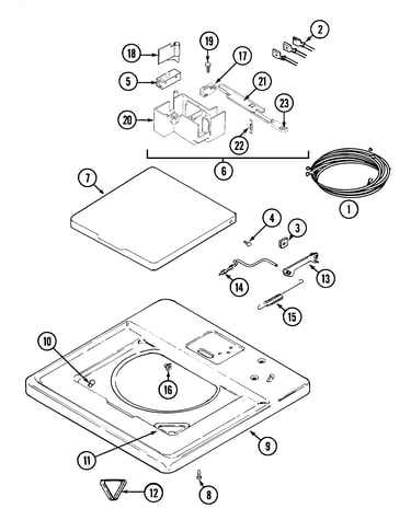 Top & lid (lsg7806aaq)