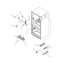 Dacor IF36BNDFSF water dispenser/water filter/water tank diagram