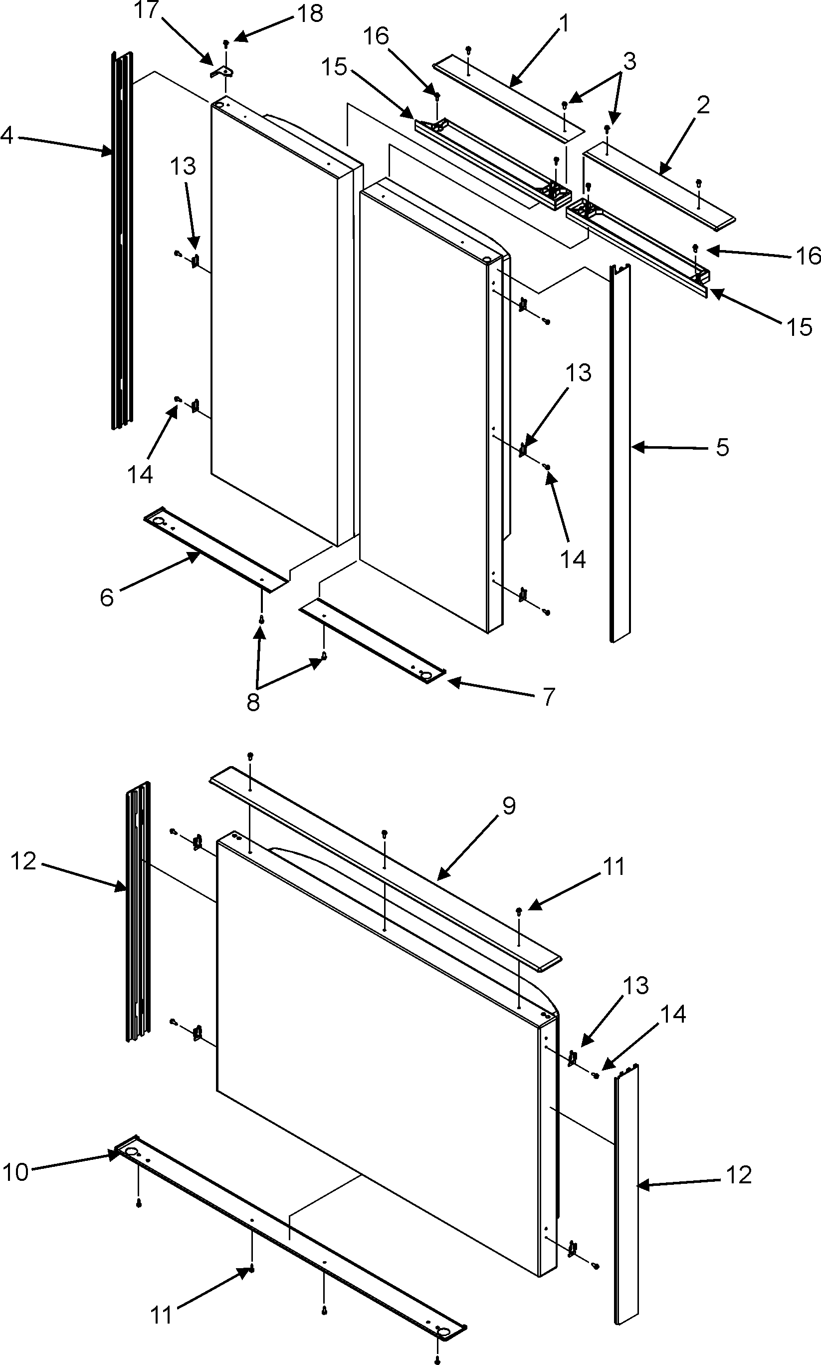 Door trim