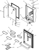 Refrigerator door