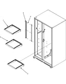 Refrigerator shelves