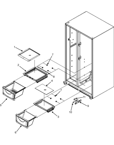 Crisper assembly