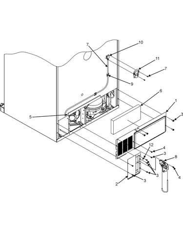 Cabinet back