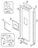 Freezer outer door