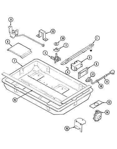 Gas controls/body