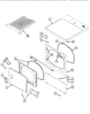 Door, front, access & top panels