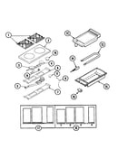 Top assembly/gas controls