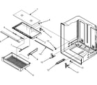 Maytag MBL2262KES pantry assembly diagram