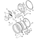 Maytag MDG7600AWQ tumbler diagram