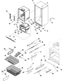 Interior cabinet & freezer shelving
