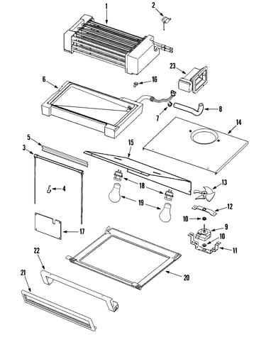 Evaporator compartment