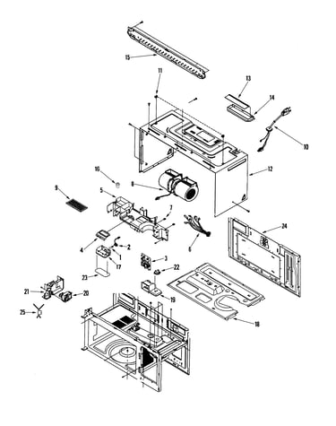 Body/blower motor