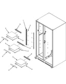 Refrigerator shelves