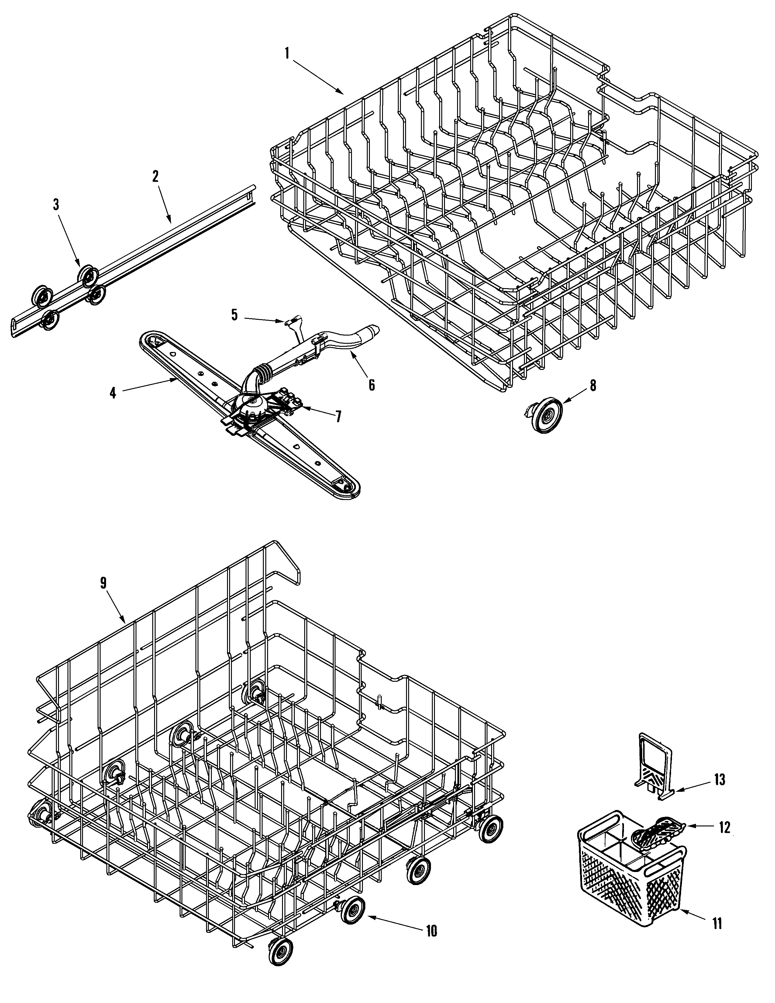 TRACK & RACK ASSEMBLY