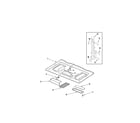 Maytag MMV5165AAS base/latch board assembly diagram