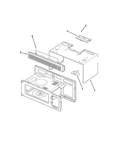 Outer case/vent grille