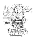 Agitator, mainbody, hood