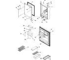 Amana AB2026PEKW refrigerator door diagram