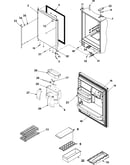 Refrigerator door