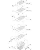 Freezer shelves